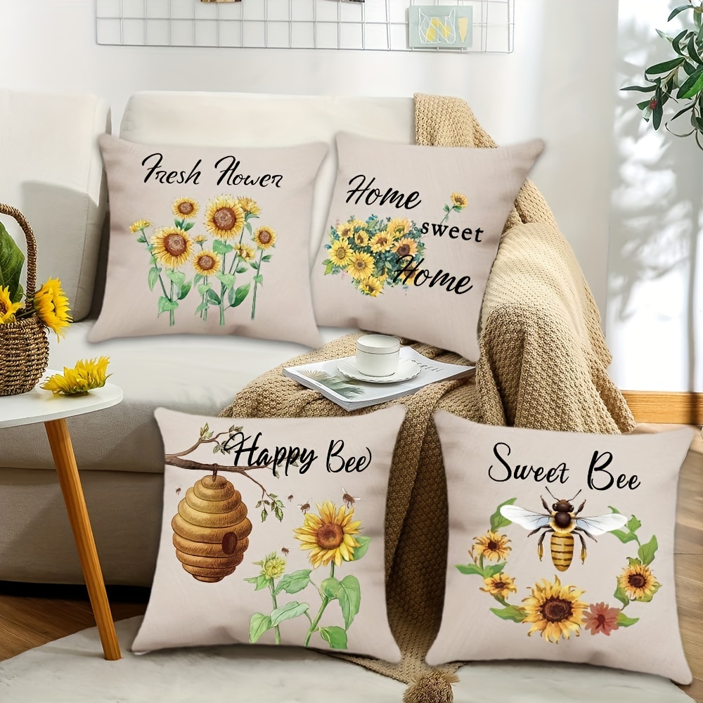 Honeycomb discount pillow cover