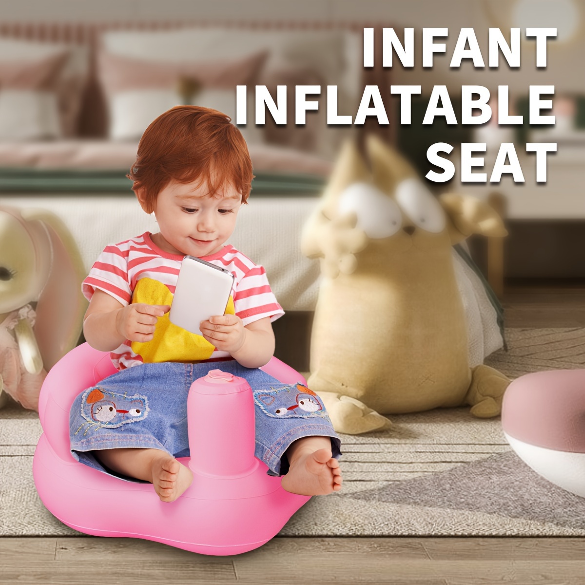 Silla Inflable Aprender Sentarse Taburete Baño Bebés Sofá - Temu