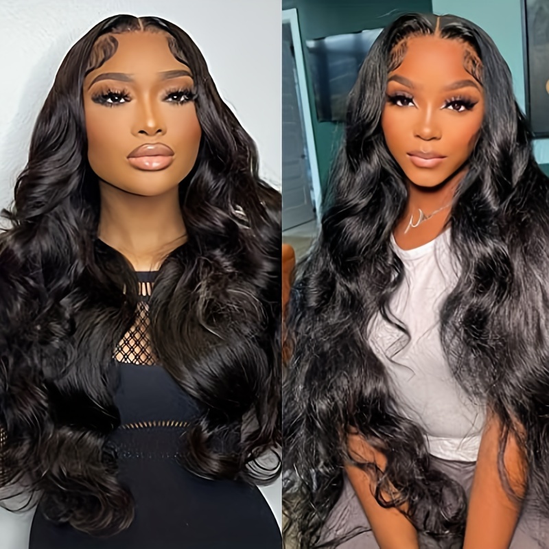 150% Density 13x4 Lace Front Human Hair Wigs Body Wave Lace - Temu Canada