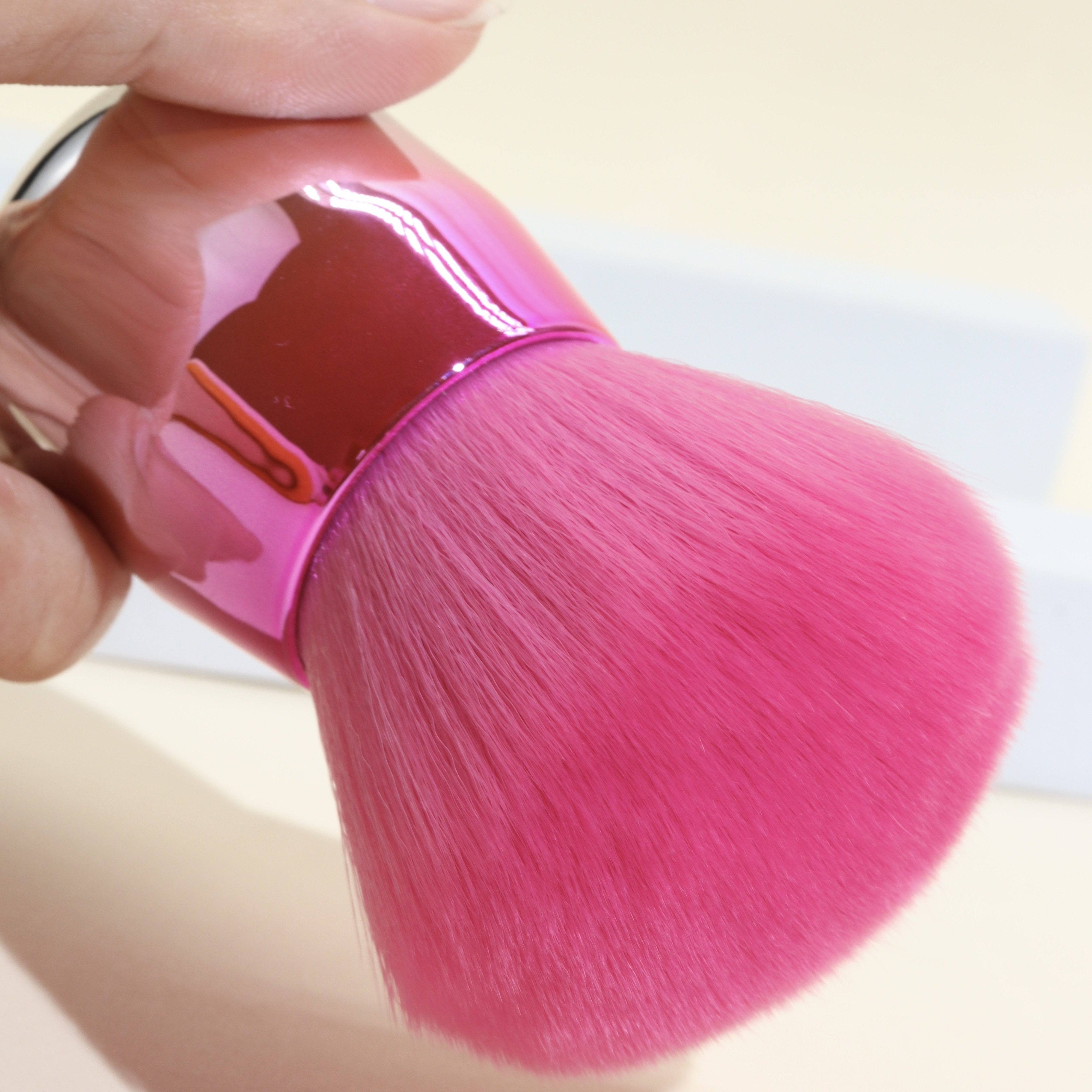 Soft Mushroom Head Blush Brush - Fluffy Loose Powder Brush For Nail Art And  Makeup - Dust Powder Remover And Cleaner - Soft Kabuki Brush For Flawless  Application - Temu