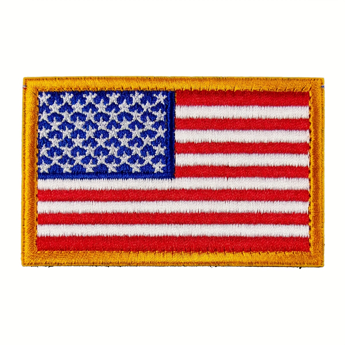 1pc Parches Tácticos Usa Us Bandera Americana Gancho Bucle - Temu