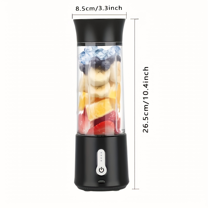 Portable Blender - 17Oz Personal Blender for Smoothies and Shakes, 4000mAh