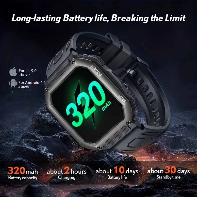 Guhuavmi 2023 New Fashionable And Healthy Smart Watch, Gt4 Pro, 1pc,  360*360 High Definition Amoled Screen With Customized Dialing, Wireless  Call Answering, Nfc, Sports And Fitness Tracker, Gps And Compass, Ip68 Water