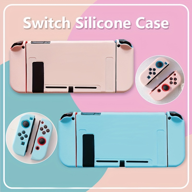 Funda con tapa para Nintendo Switch Lite con 2 protectores de pantalla de  vidrio templado, funda protectora delgada con cubierta frontal desmontable