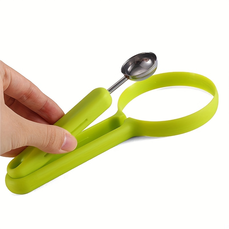 Lot de 2 outils de cuisine pour couper les fruits, éplucheur, cuillère,  melon, bol fantaisie - Couleur aléatoire bjlongyi : : Maison