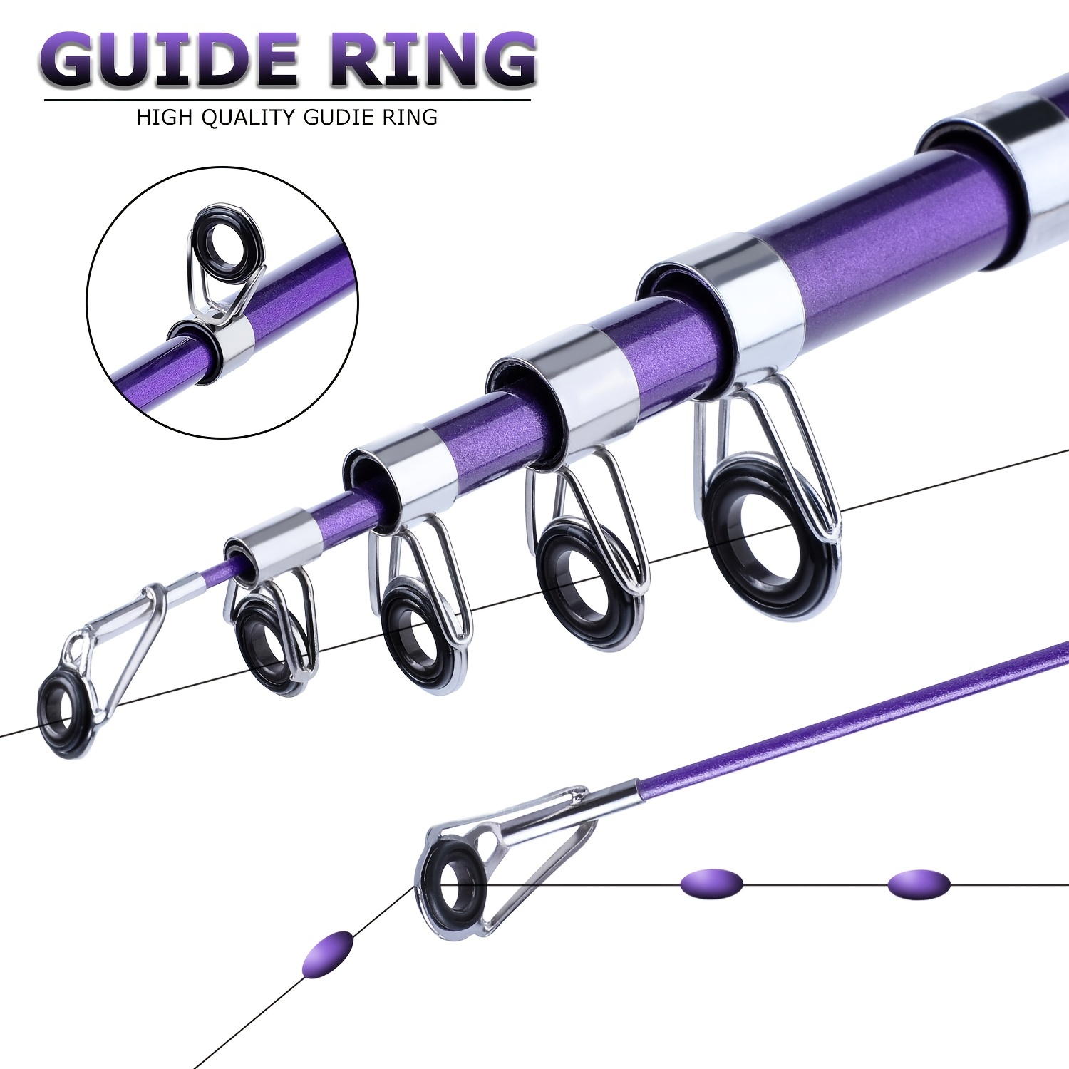 Sougayilang Telescopic Fishing Rod: Portable Compact Design - Temu