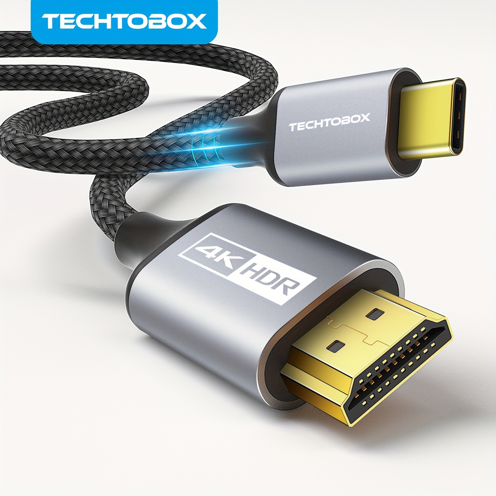 Plugable USB 3.1 Gen 1 Type-C Male to HDMI 2.0 USBC-HDMI-CABLE