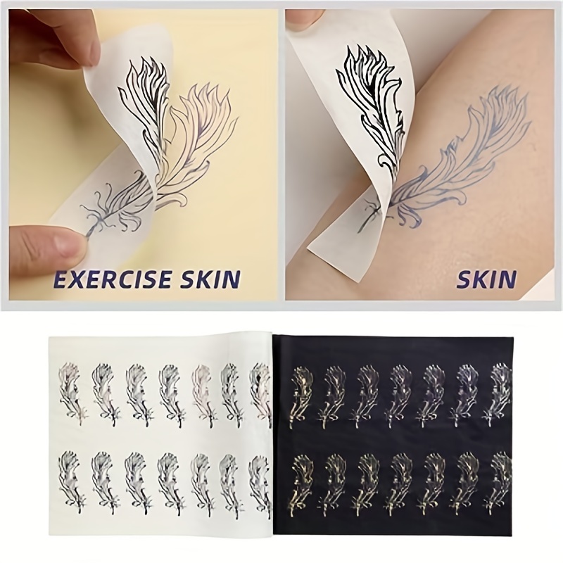 Tattoo Transfer Paper Tattoo Stencil Paper Tattooing Unique - Temu