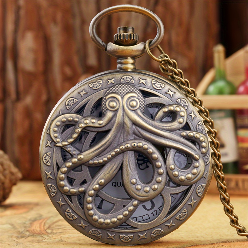 Cthulhu pocket outlet watch