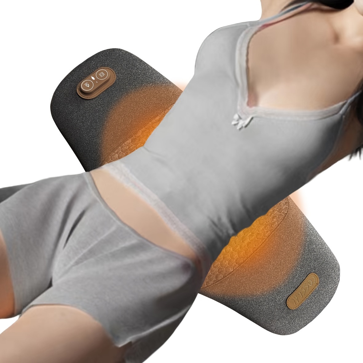 Ab Belt Abdominal Muscle Toner - Abs Stimulator USB Rechargeable