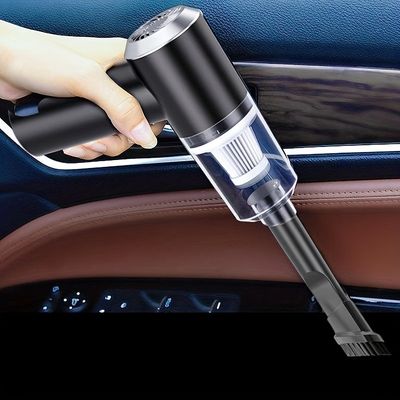 dual use 120w handheld car vacuum cleaner strong suction cordless portable