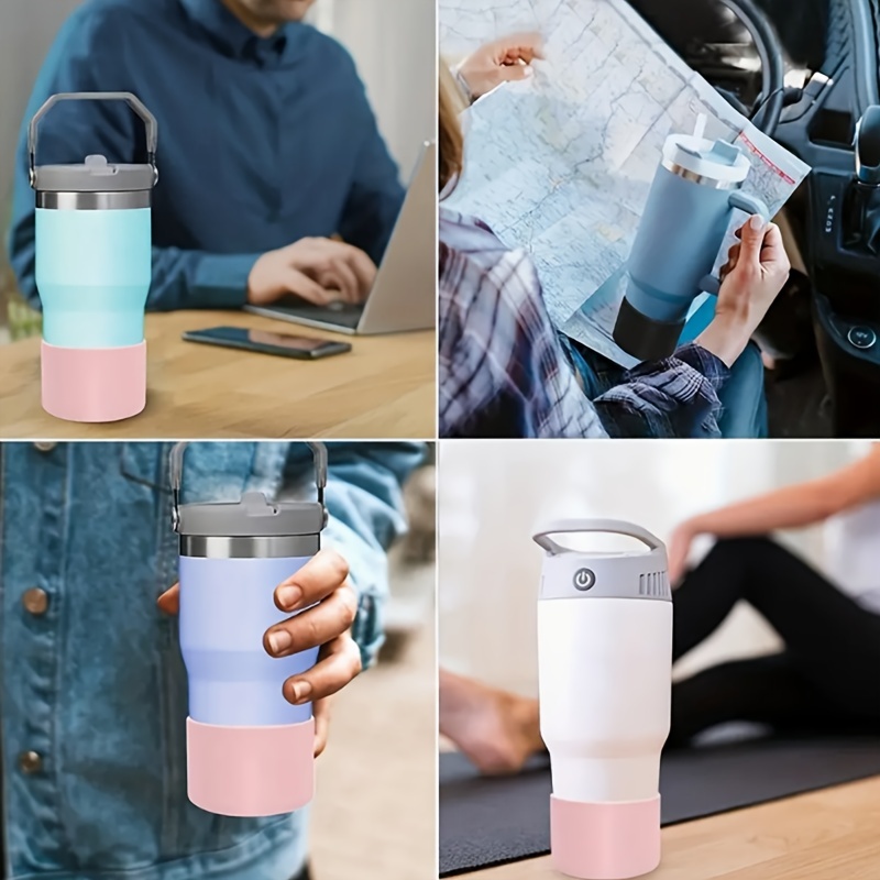 Silicone Non-slip Water Cup Protector, Protective Water Bottle Bottom Cover,  Glass Accessories, Suitable For Many Kinds Of Water Cups And Water Bottles  - Temu