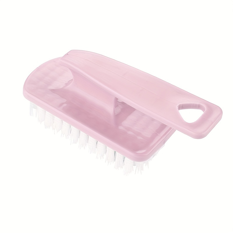 1pc Plastic Multifunctional Cleaning Brush For Household, Simple And  Portable, Hard Bristle For Shoe Cleaning, Various Colors Available