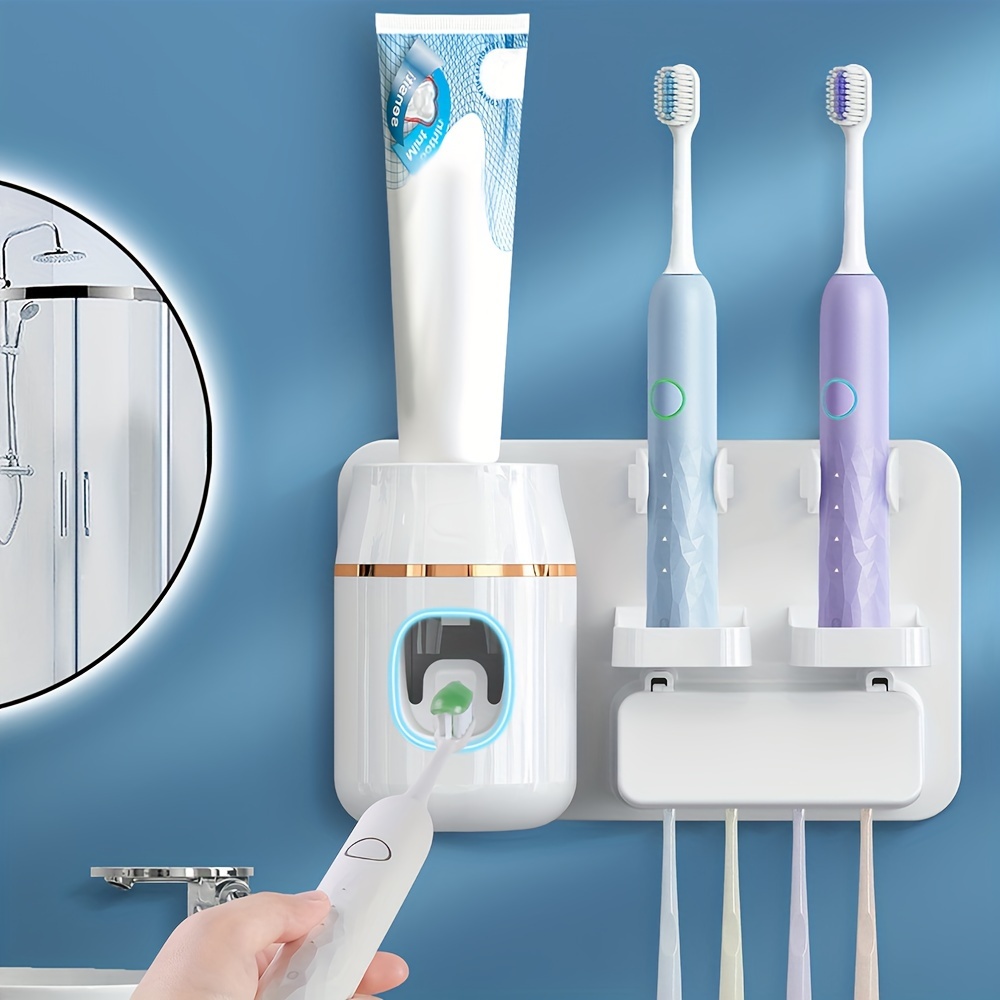 Soporte de plástico para cepillos de dientes eléctricos Oral B, accesorio  de baño montado en la pared, 1 unidad - AliExpress