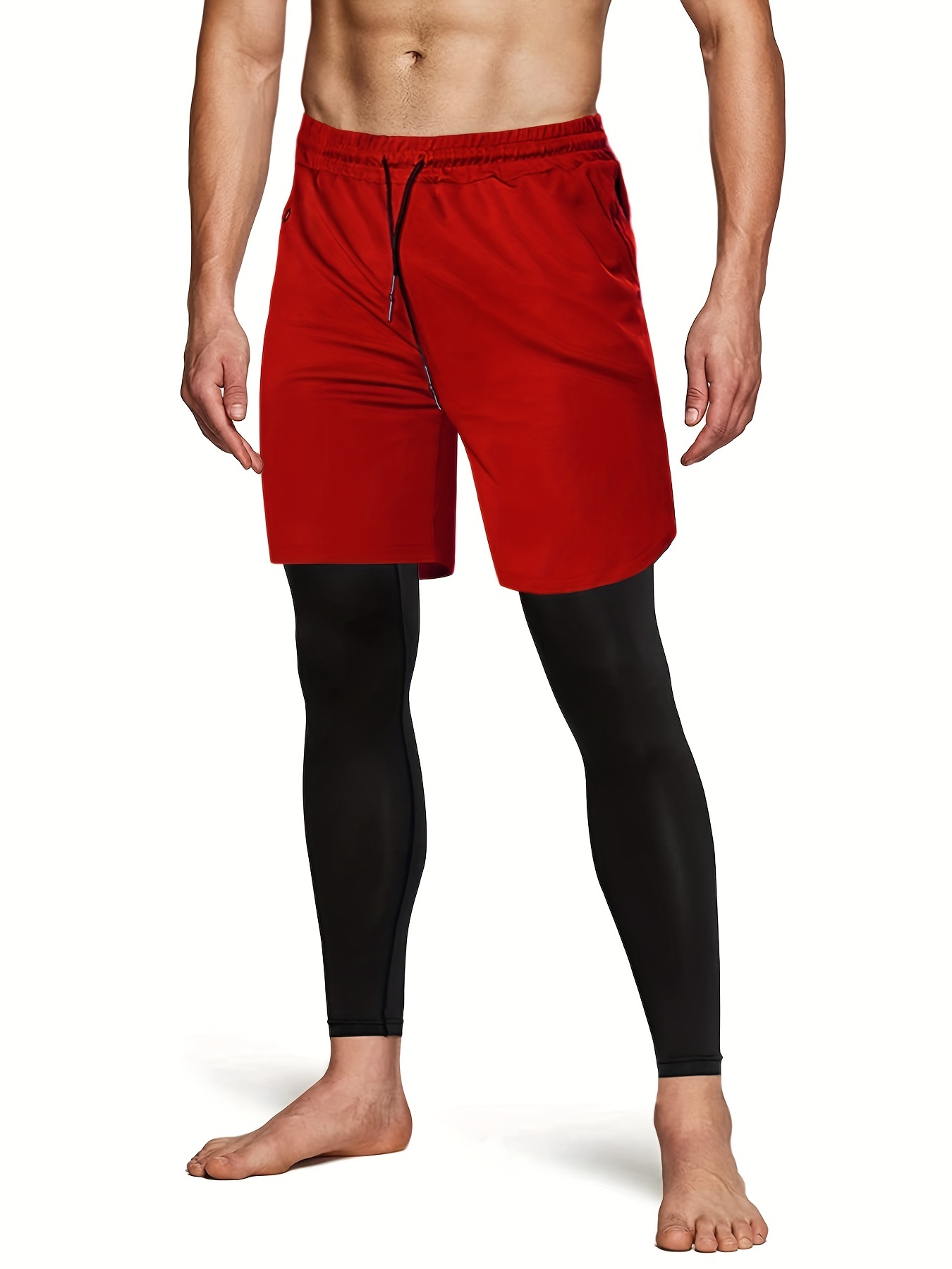 Men's Compression Workout and Swim Shorts