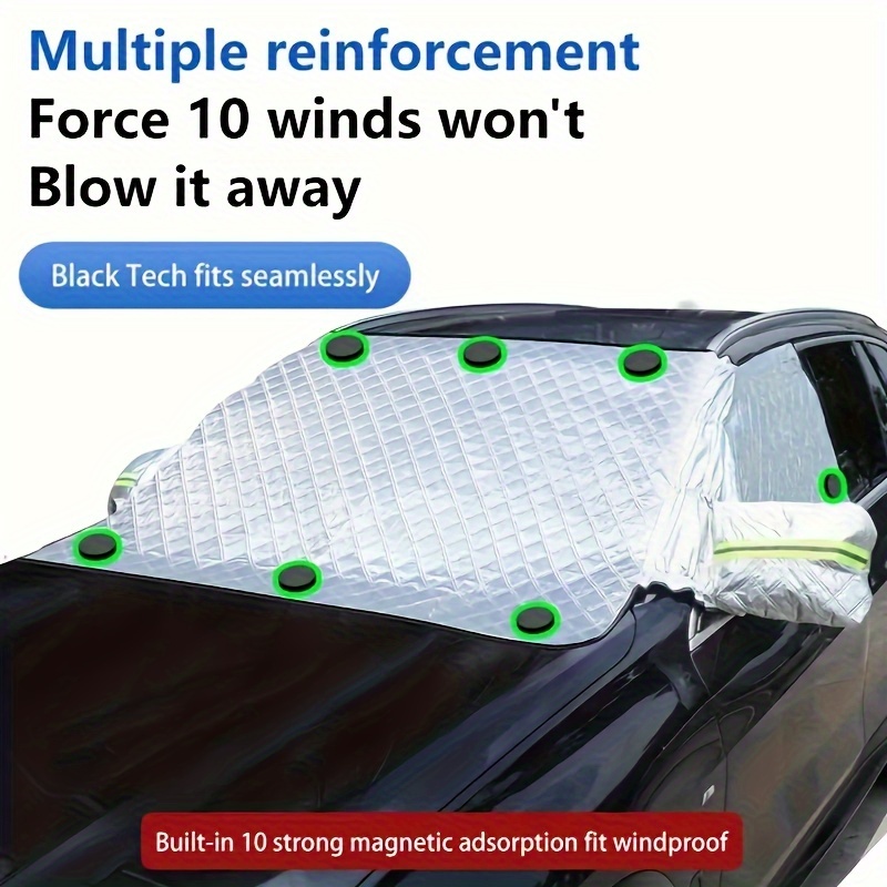 Car Windscreen Snow Cover - Free Returns Within 90 Days - Temu Germany