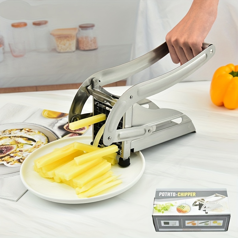 Stainless Steel Fruit Cutter Vegetable Cutter Potato chipper - Temu