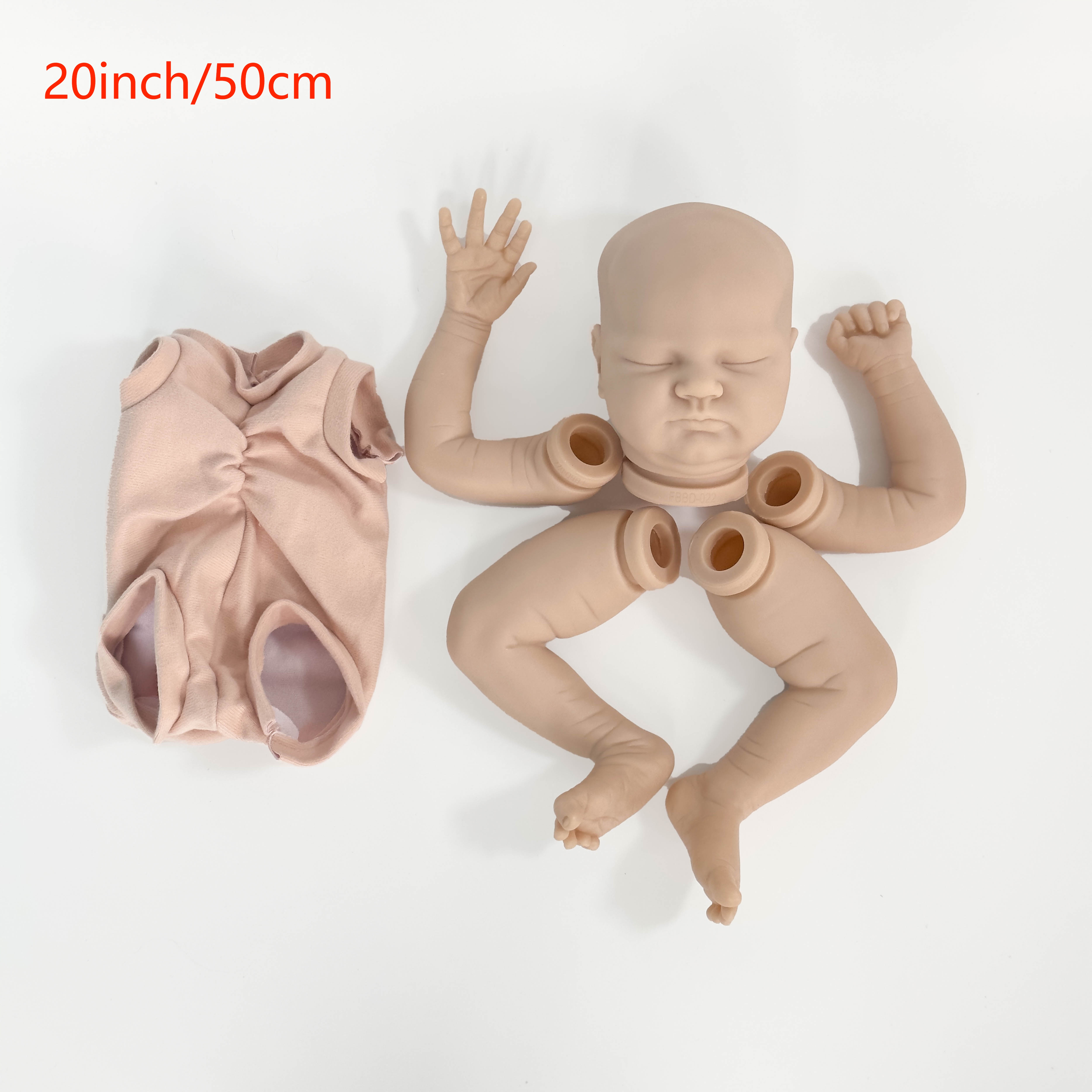 20inch Reborn Boy/girl Doll Kits Soft Silicone Vinyl Full Body Reborn Baby  Unpainted Doll Kit Full Limb Anatomically Correct - Dolls - AliExpress