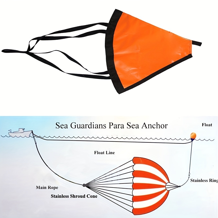 Drift Sock Anchor Drogue Drifting Brake Boats/pwc/kayaks - Temu