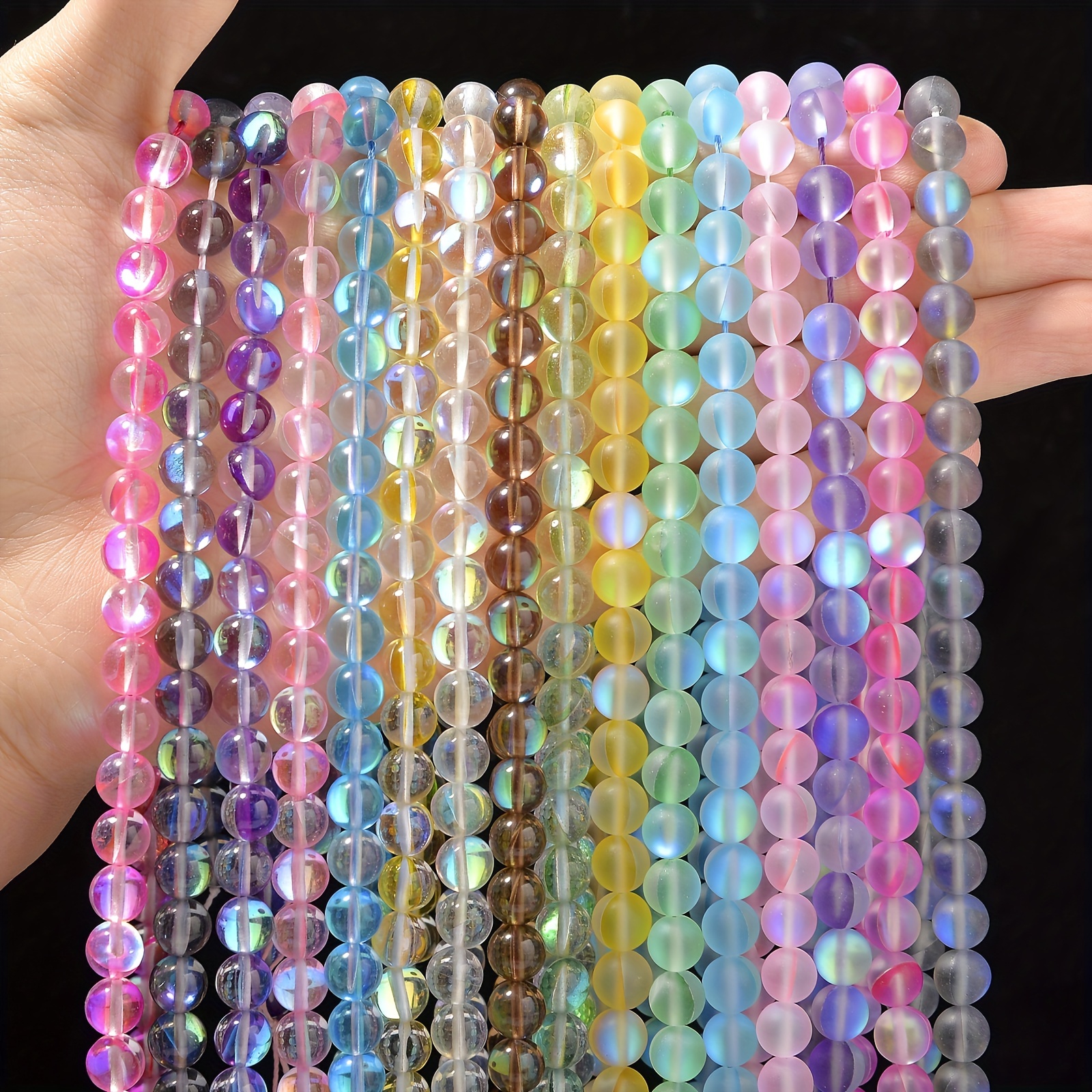 6*12mm AB Multicolor Austrian Crystal Beads Briolette Waterdrop Pendant  Teardrop Glass Beads For Jewelry Making DIY Bracelet