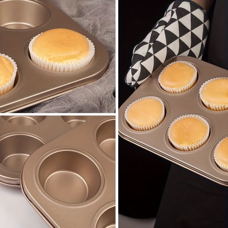 Mini Muffin Pan, Non-stick Food Grade Baking Cupcake Pan, 24 Cavity Pudding  Mold, Oven Accessories, Baking Tools, Kitchen Gadgets, Kitchen Accessories  - Temu