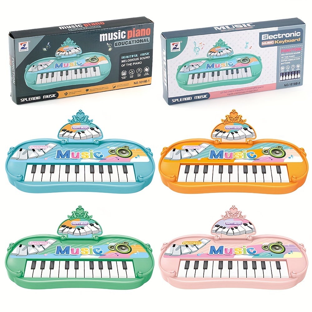 GAR® 1 pc Piano musique jouet dessin animé électronique éducatif  multifonctionnel orgue clavier pour enfants infantile Bonne qualité