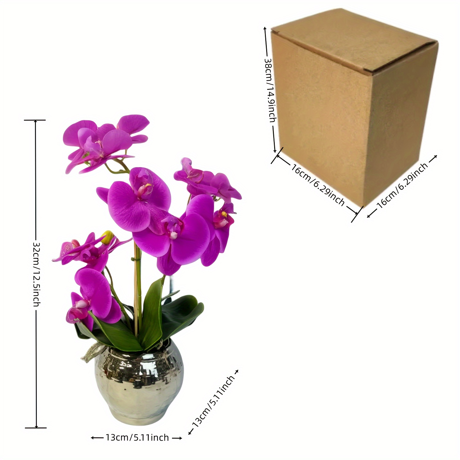 Artificial Flowers Large Purple Potted Flowers - Temu New Zealand