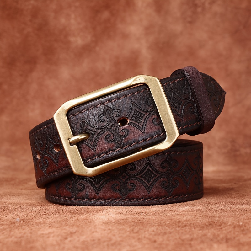 For Louis Vuitton Men's Women's First Layer Cow Leather Watch