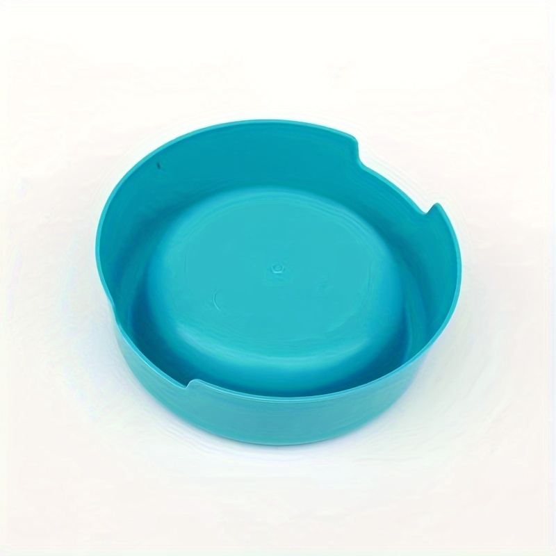 Solid Color Dog Bowls Plastic Dog Food Bowl Water Bowl Dog - Temu