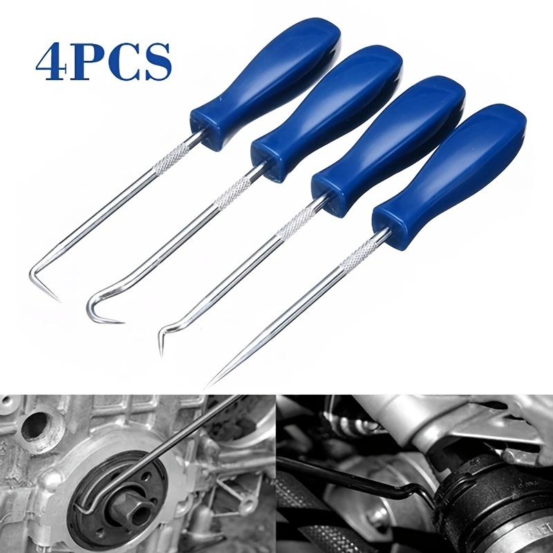 SWANLAKE Pick and Hook Set, Pick Tool Set for Car Auto Oil Seal/O-Ring Seal  Gasket Pick Mini Hooks Puller Remover (6PCS)