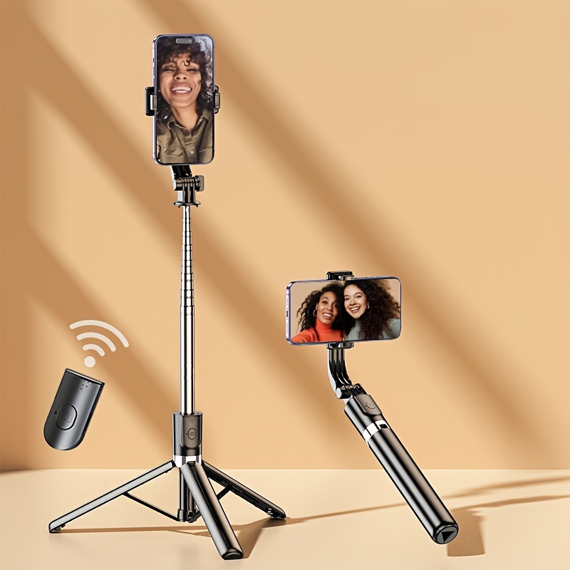 YOMYM Selfie Stick, Palo Selfie Trípode con Control Remoto, 360°Rotación  Extensible, para iPhone/Samsung Galaxy/Huawei/HTC/Xiaomi y Otros Celular  Inteligentes : : Electrónicos