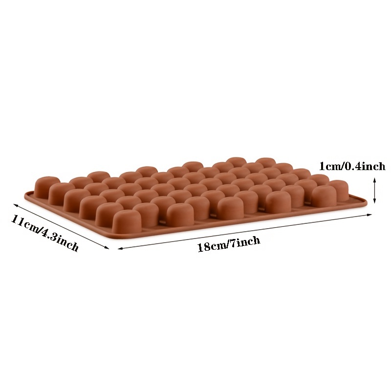 Mini Coffee Bean Shape Candy Mold For Chocolate And Cake - Temu