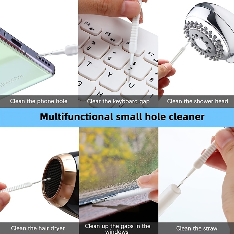 Anti-clogging Bathroom Shower Head Cleaning Brush With Small Bristles For  Pore Cleaning And Phone Hole - Temu