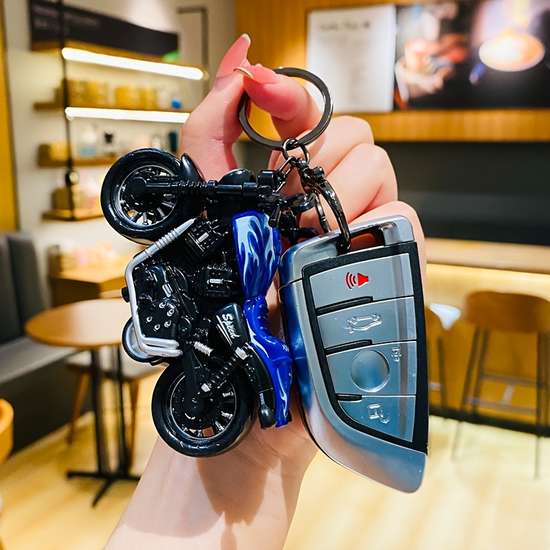 Pendant Bag Charms Trinket Motorcycle Keychain Doll Keychains Motor Scooter Keyrings  Car Key Chain – the best products in the Joom Geek online store
