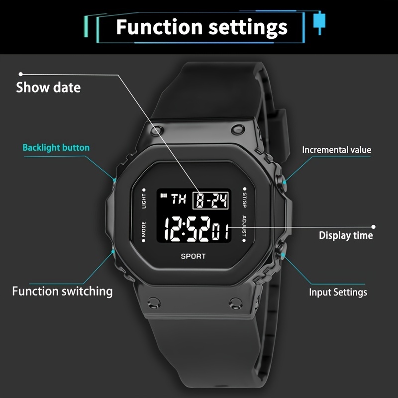 Small waterproof deals watch