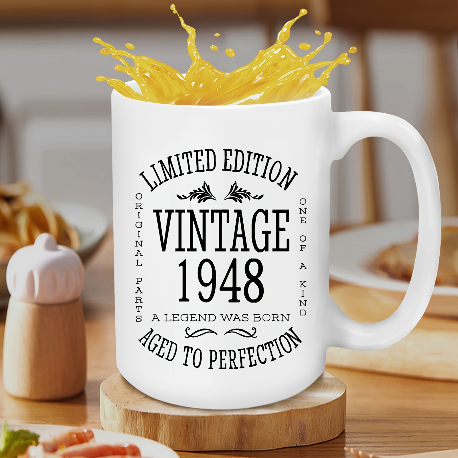 Funny 1948 75th Birthday Gift Ideas Coffee Mug For Men And Women