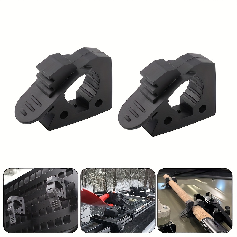 

2pcs Quick Fist Rubber Clamp Quick-release Clamp Mount Bracket For Mounting Tools 1-1/7''-1-3/7'' Diameter Holds Up To 25 Lbs