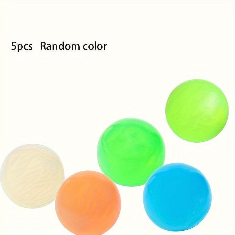 Glow In The Dark Sticky Balls Stress Balls For Adults - Temu