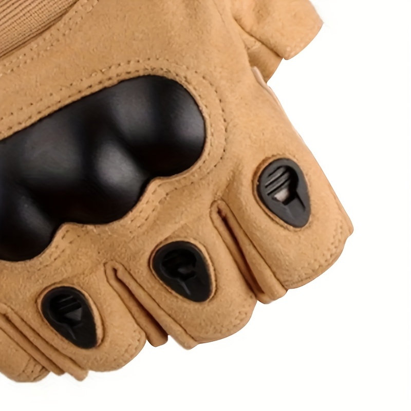 Guantes Airsoft para hombres y mujeres, guantes de nudillos duros de dedo  completo y medio dedo para XianweiShao 8390615620789