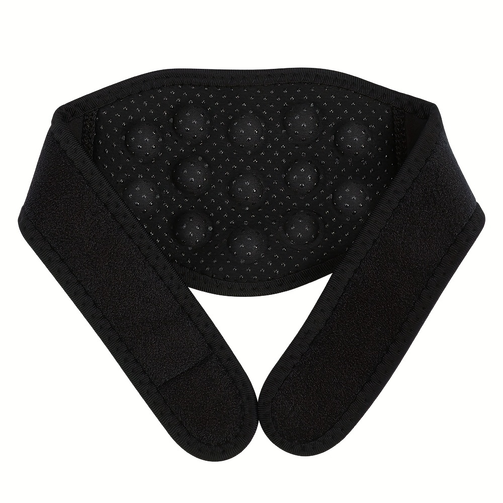 Self-heating Neck Support Brace, Portable & Adjustable Magnetic Neck Warmer  Protector - Temu