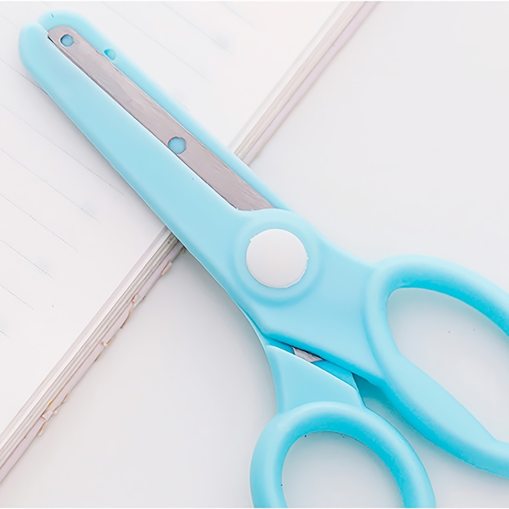 Heatoe 10 Pcs 5 Colors of Safety Scissors, Student & Children's Handmade  Scissors, Children's Paper-Cut Stationery with Protection, Plastic  Scissors. : Buy Online at Best Price in KSA - Souq is now