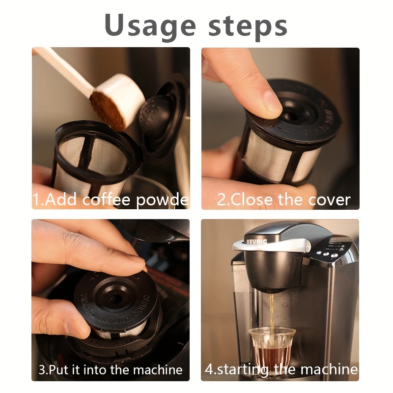 Cápsulas de café reutilizables para el sistema de las máquinas Dolce G –