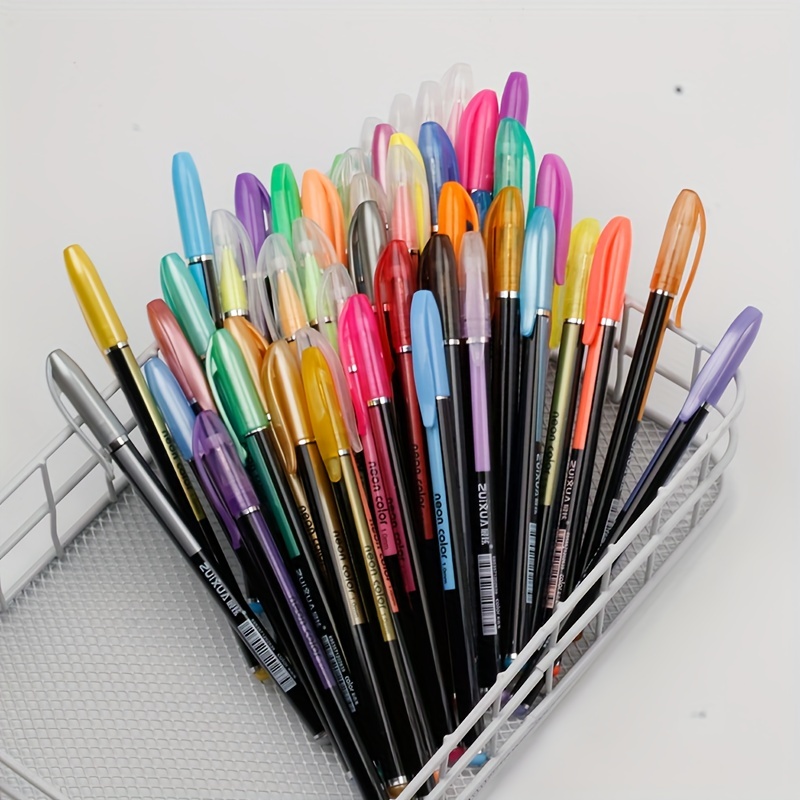 12 color Metallic Highlighter Marker Pen Set Perfect For Art - Temu