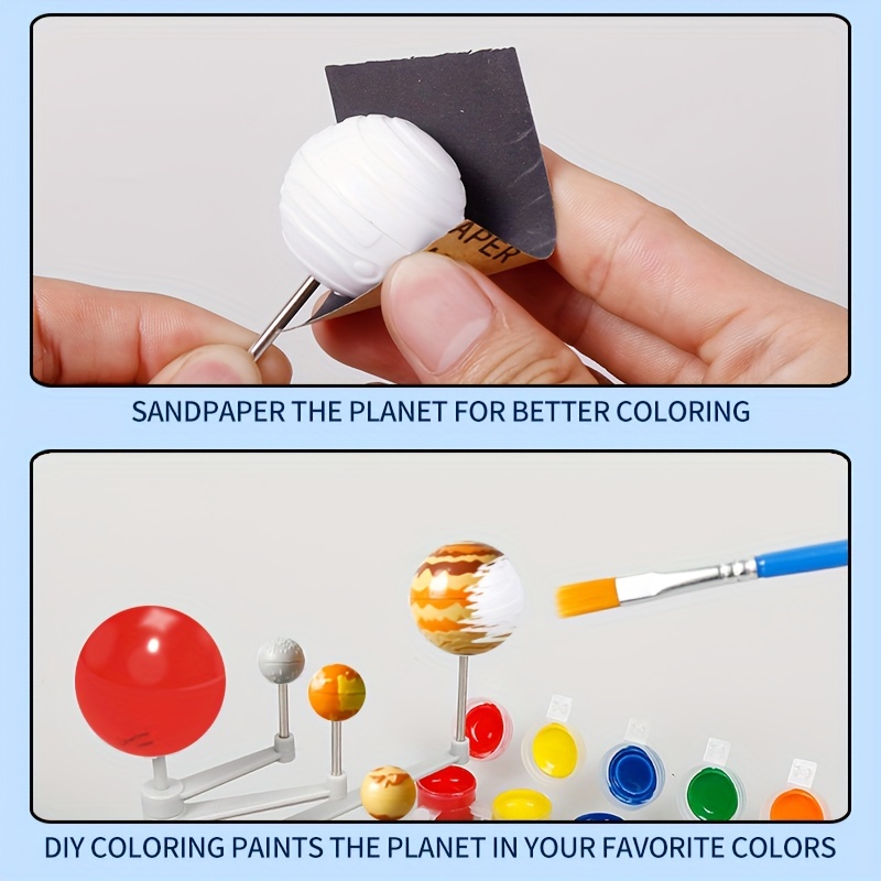 SeekFunning Learning Toys Solar System - 8 Planets Solar System Model with  Projector, Talking Space Toys for Kids Gifts