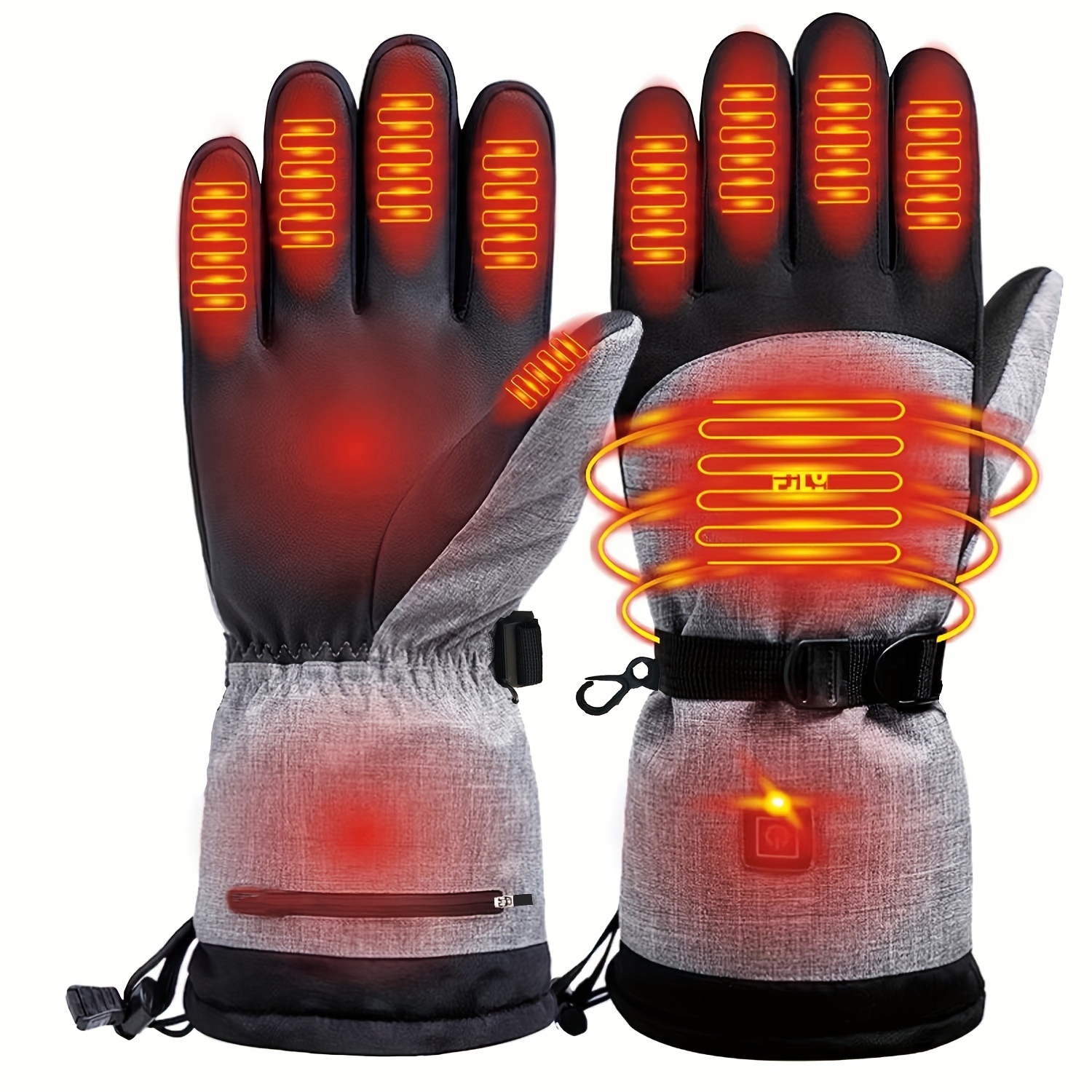 Guantes Calefactables A Prueba De Frío Para Invierno, Guantes