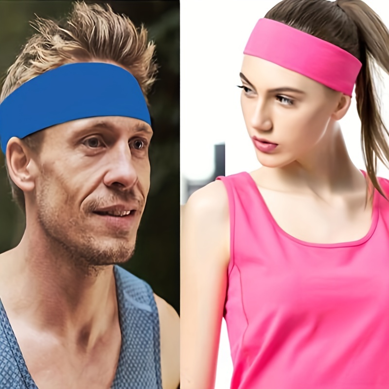 Running Fitness Hair Band Men Women Exercise Yoga Elastic - Temu