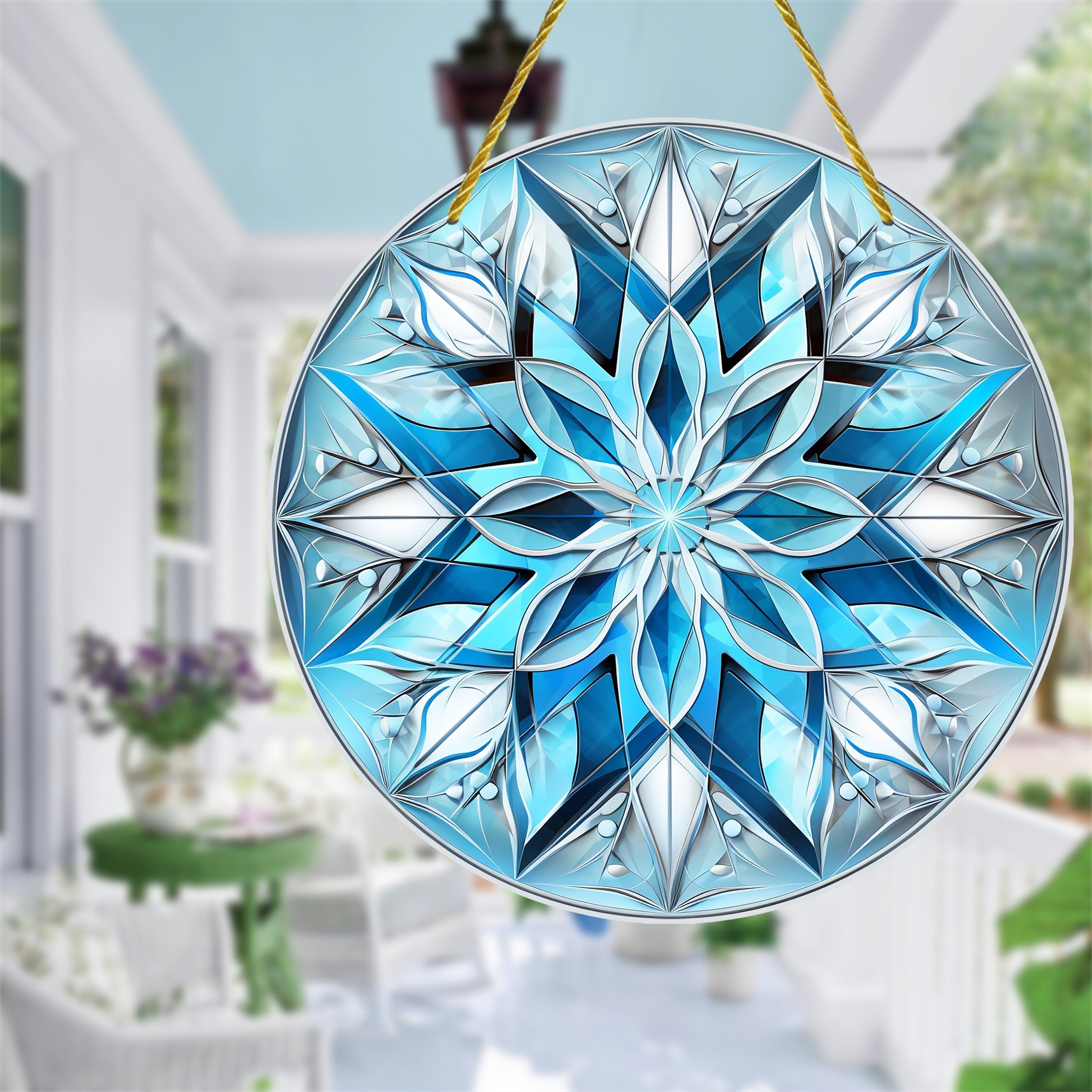 Ornament: Snowflakes – Glass Academy