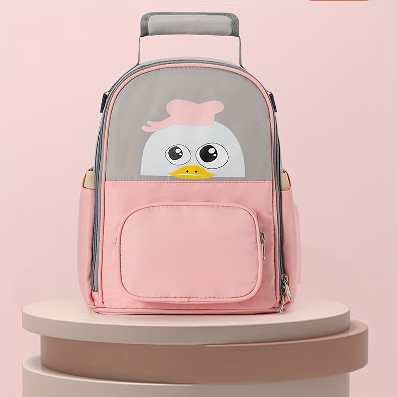 Functional Mommy Bag Lightweight Shoulder Backpack For Mother And Baby