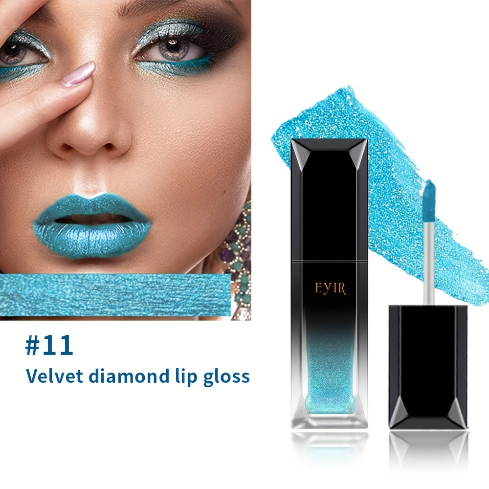 Eyir 12 color Crystal Bottle Lip Gloss Three in one - Temu