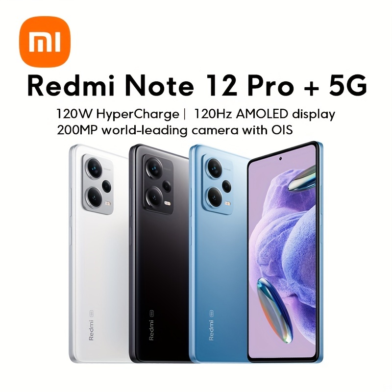 Redmi Note 12 Pro+ 5G 8/256GB 6.67 OLED Display 120Hz, 200MP